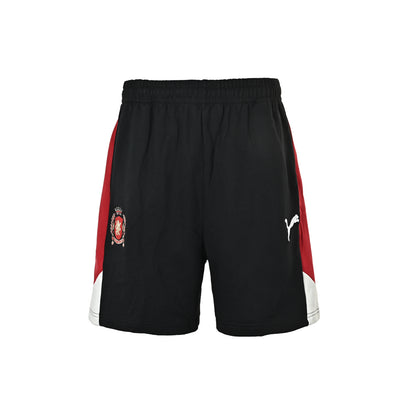 Balenciaga Puma joint embroidered logo patchwork shorts