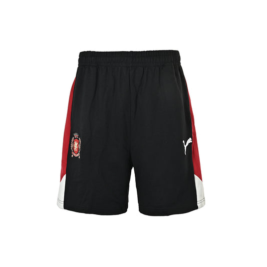 Balenciaga Puma joint embroidered logo patchwork shorts