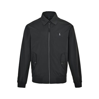 RalphLauren/Ralph Lauren pony embroidered old money style jacket dark blue