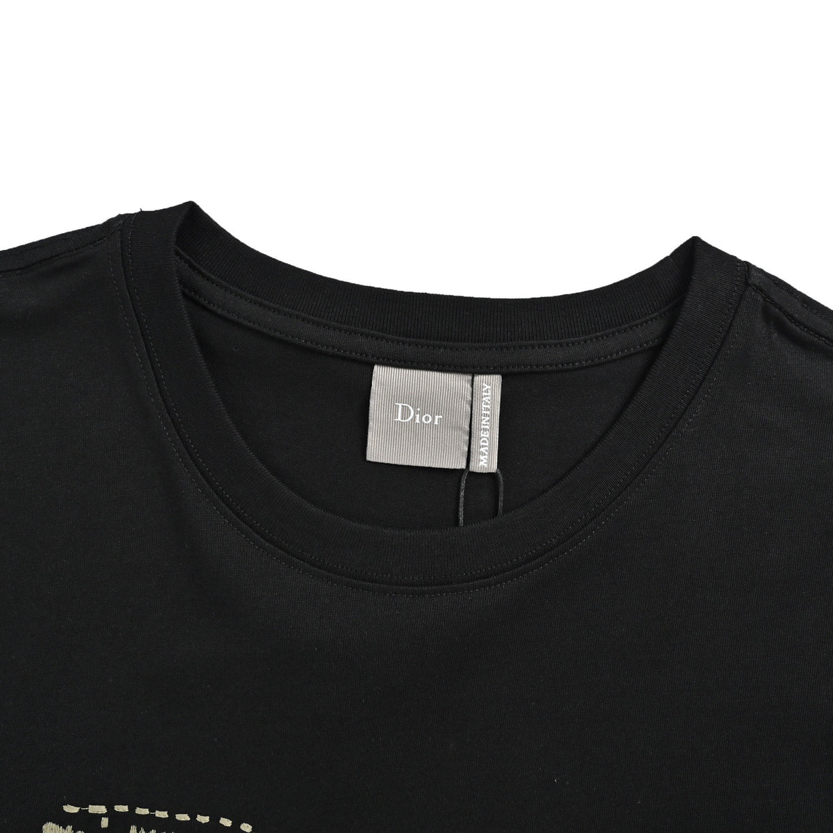 Dior 26ss tatami letter logo embroidered short sleeves