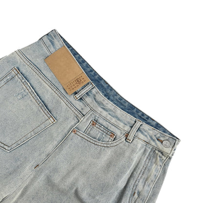 MAISON MARGIELA/MARGIELA MM6 reverse-wear design jeans