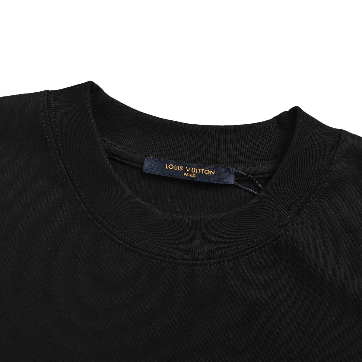 Louis Vuitton 26ss short sleeves with letter logo embroidery on the chest