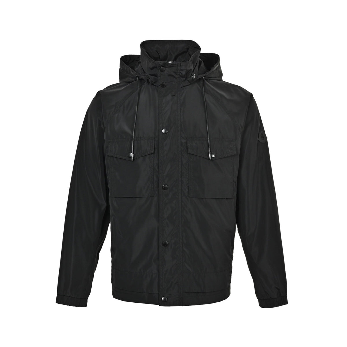 Moncler/Mongolian arm pocket light luxury casual style hooded thin coat