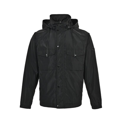 Moncler/Mongolian arm pocket light luxury casual style hooded thin coat