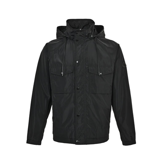 Moncler/Mongolian arm pocket light luxury casual style hooded thin coat