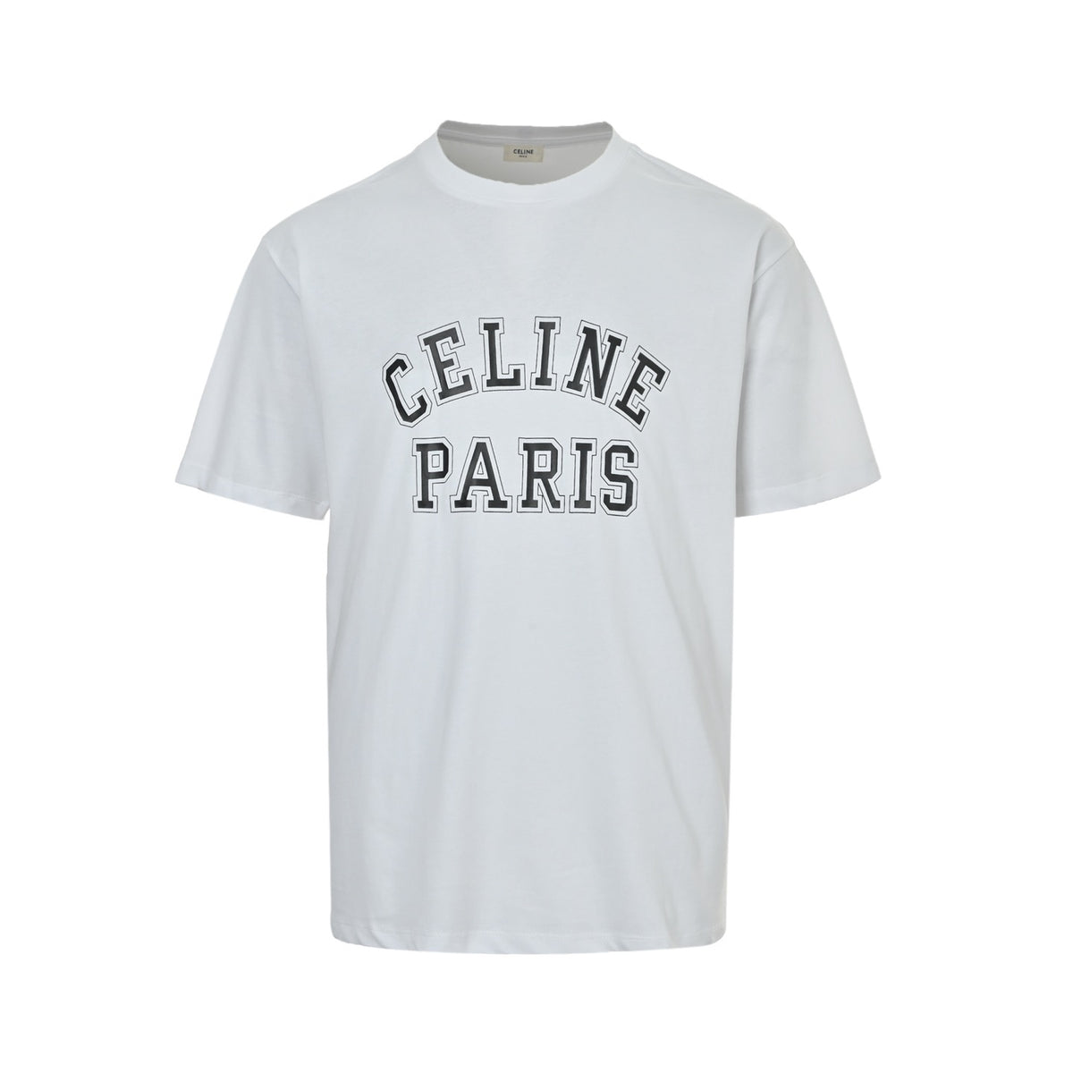 Celine 26ss letter logo printed short sleeves