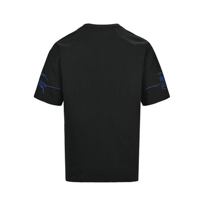 Burberry 26ss war horse embroidered short sleeves