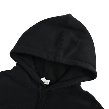SAINT LAURENT SLP chest printed hooded sweatshirt