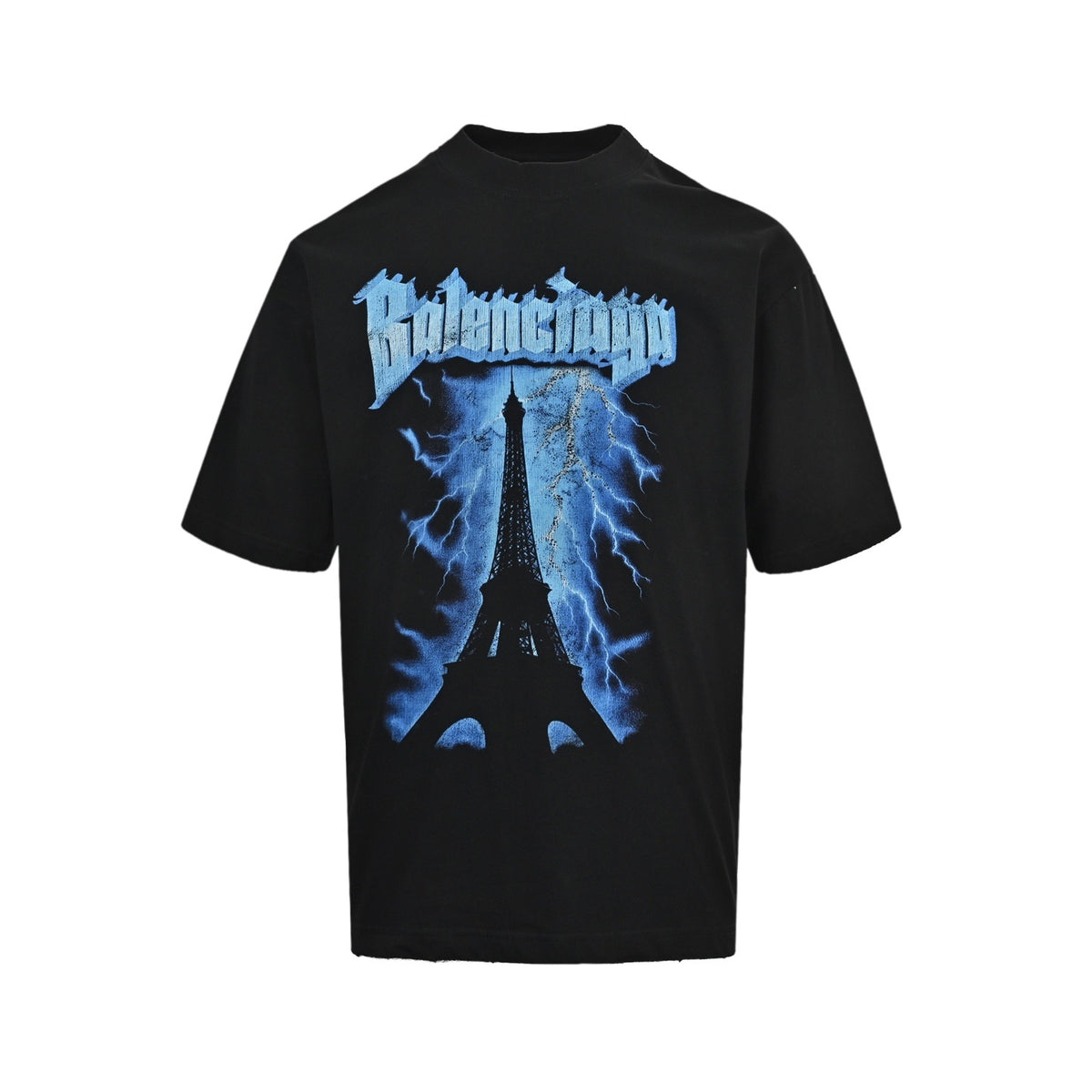 Balenciaga/Balanciaga Tower printed washed short-sleeves
