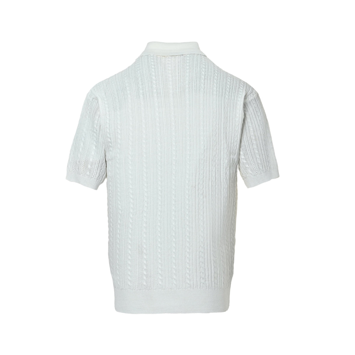 RalphLauren/Ralph Lauren small twist knitted Polo short sleeves