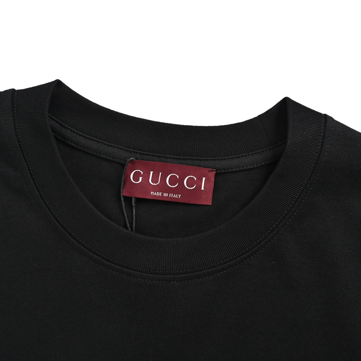 Gucci 26ss short sleeves with double G embroidered letters on the chest
