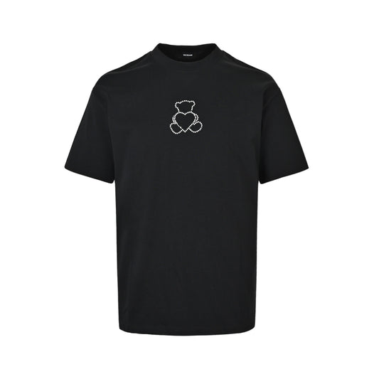 We11 Done beaded care bear short sleeves