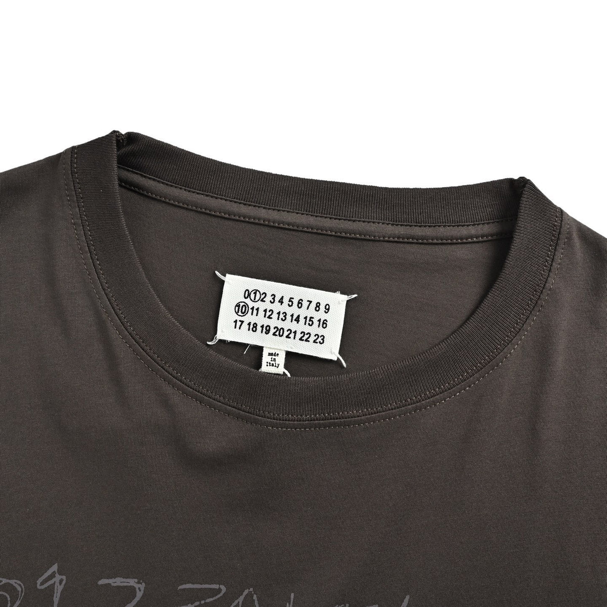 Maison Margiela/Margiela 26ss graffiti digital print short sleeves