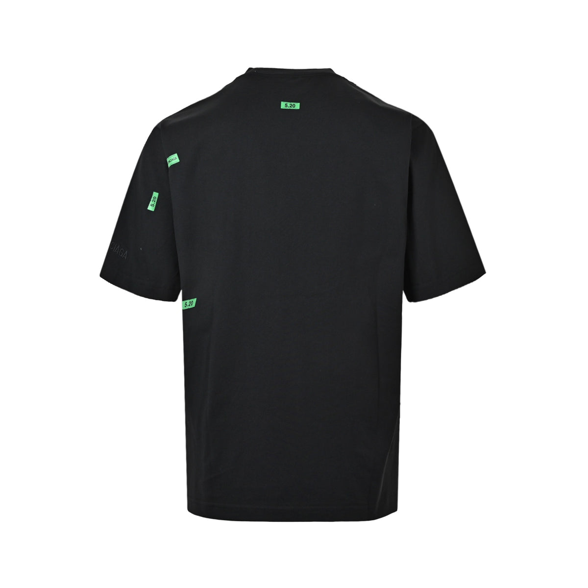 Balenciaga/Balanciaga 520 label printed short sleeves