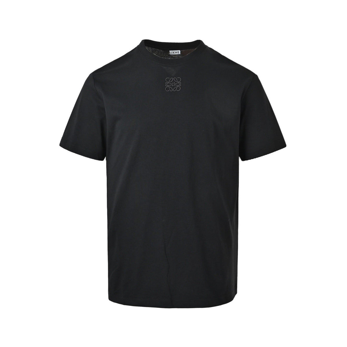 Loewe/Luoyiwei 26ss collar logo embroidered short sleeves
