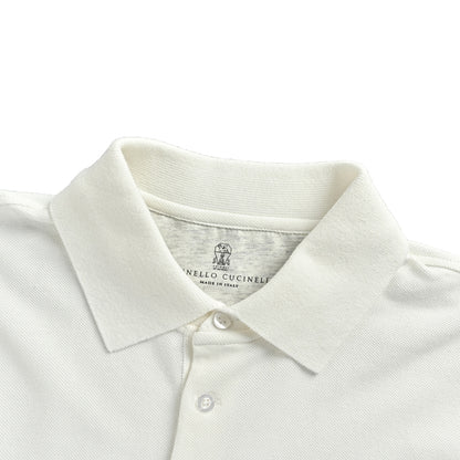 BRUNELLO CUCINELLI BC small label solid color polo Polo short sleeves