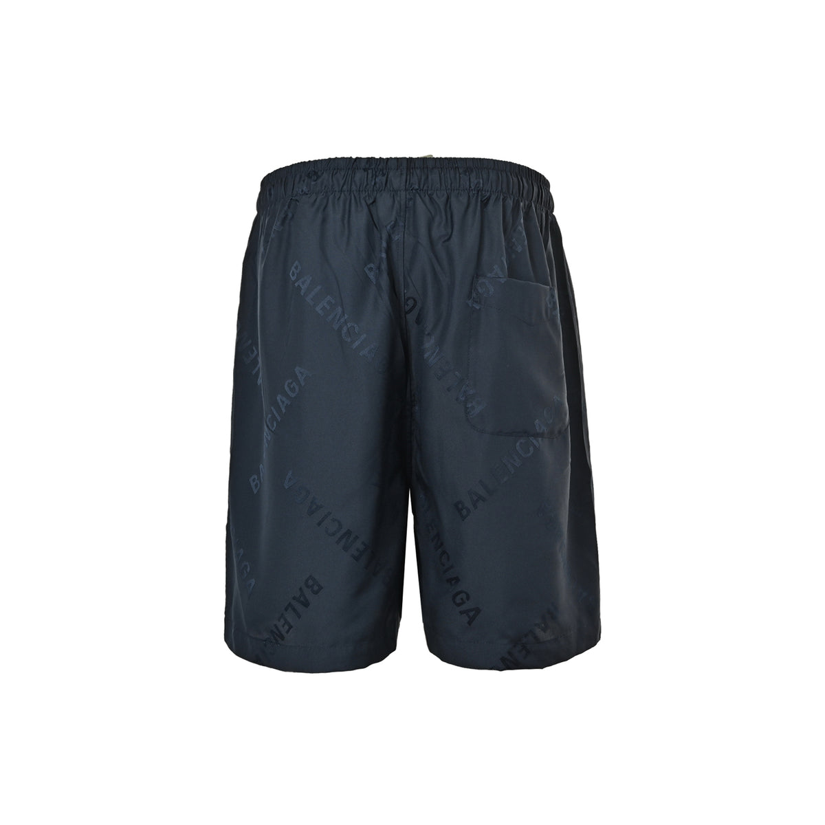 Balenciaga 25ss all-over printed dark pattern jacquard shorts