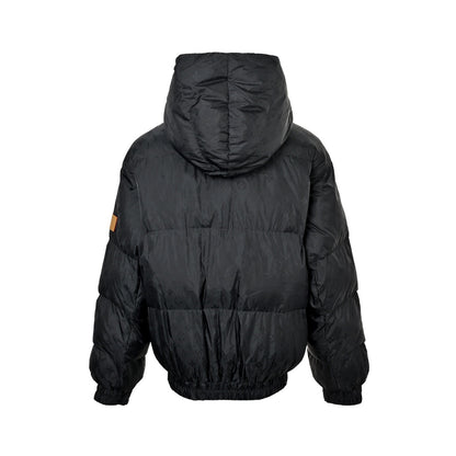 Louis Vuitton SKI ski series dark pattern armband hooded down jacket