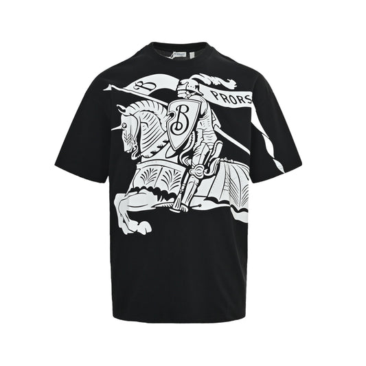 Burberry War Horse Knight Print Short Sleeve