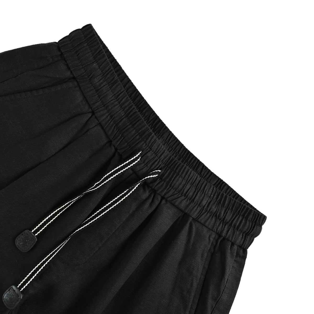 Loewe/Luo Yiwei 26ss half logo cotton and linen shorts