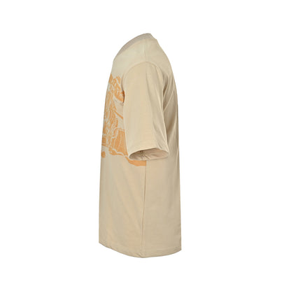 Burberry yellow war horse print short sleeves