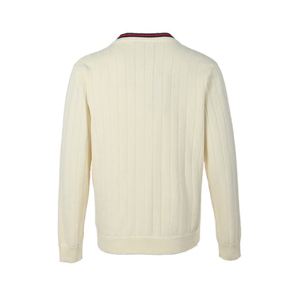 Gucci 21Fw Double G knitted hollow cardigan sweater