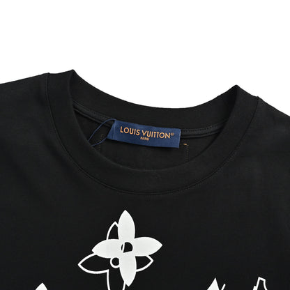 Louis Vuitton ghost presbyopic print short sleeves