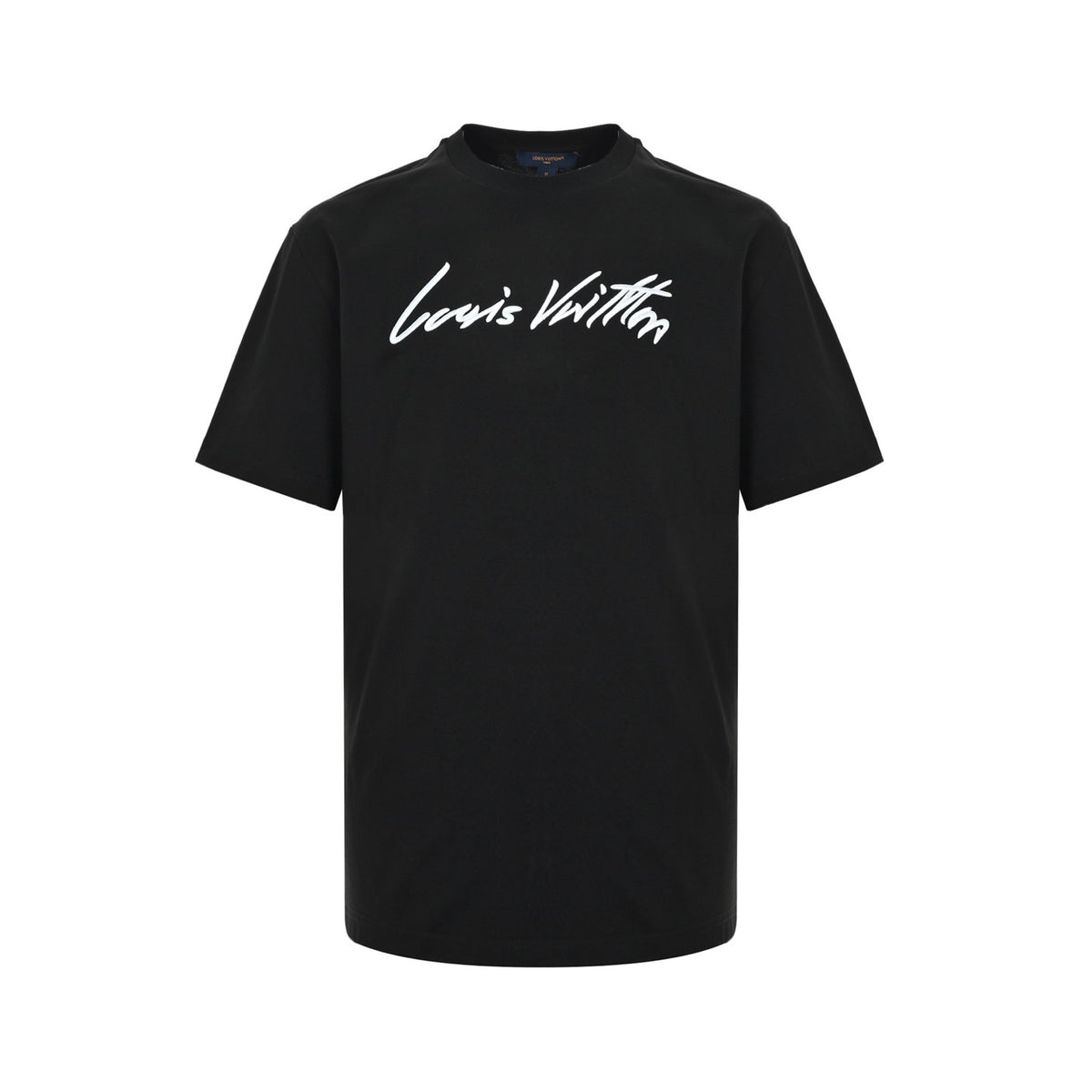 Louis Vuitton 26ss signature letter embroidered short sleeves