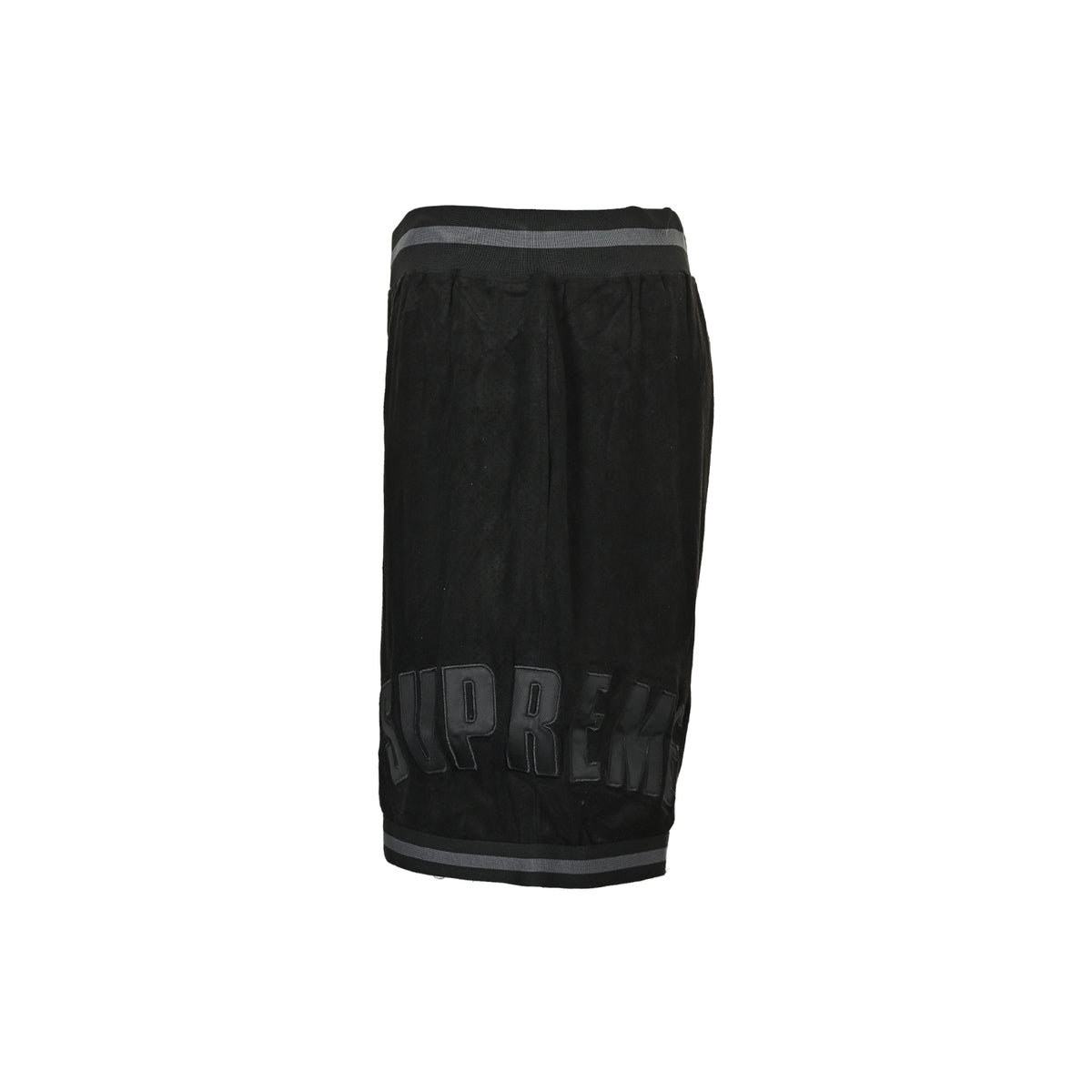 Supreme suede mesh shorts