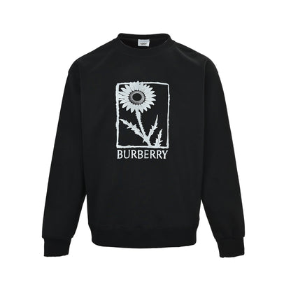 Burberry 25Fw sunflower round neck sweatshirt