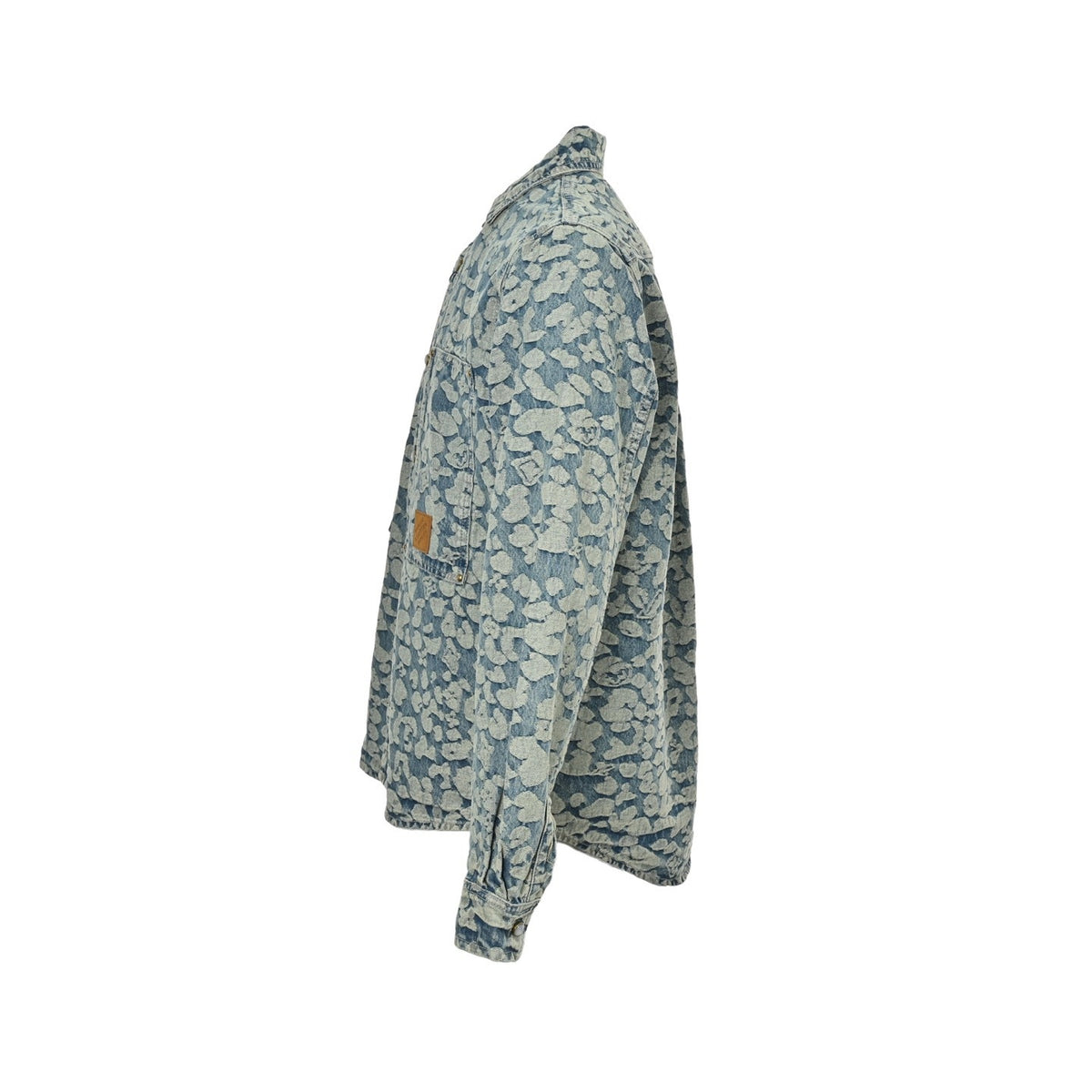 Louis Vuitton Nigo joint style burnt flower work denim jacket
