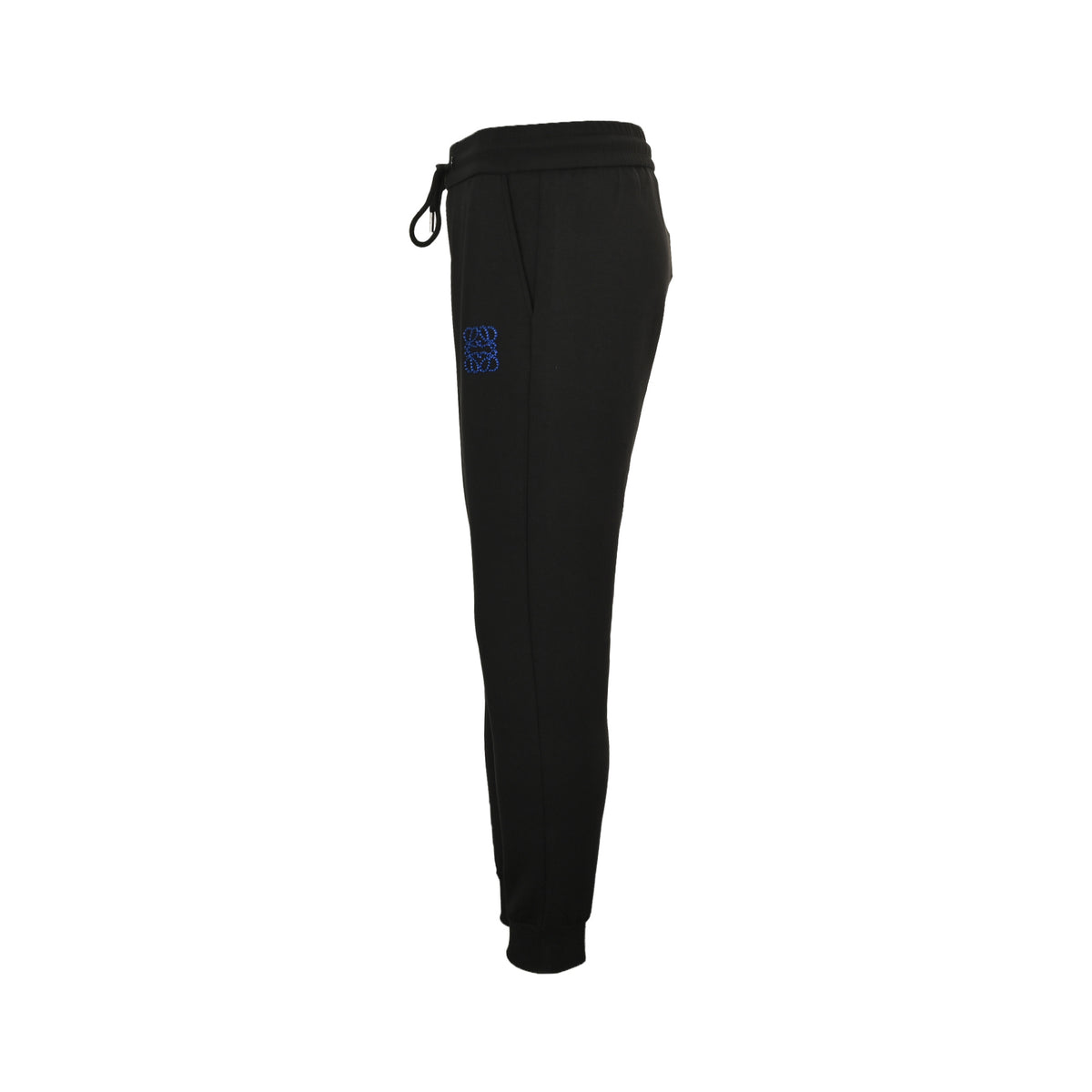 Loewe/Luoyiwei back pocket embroidered cotton casual trousers