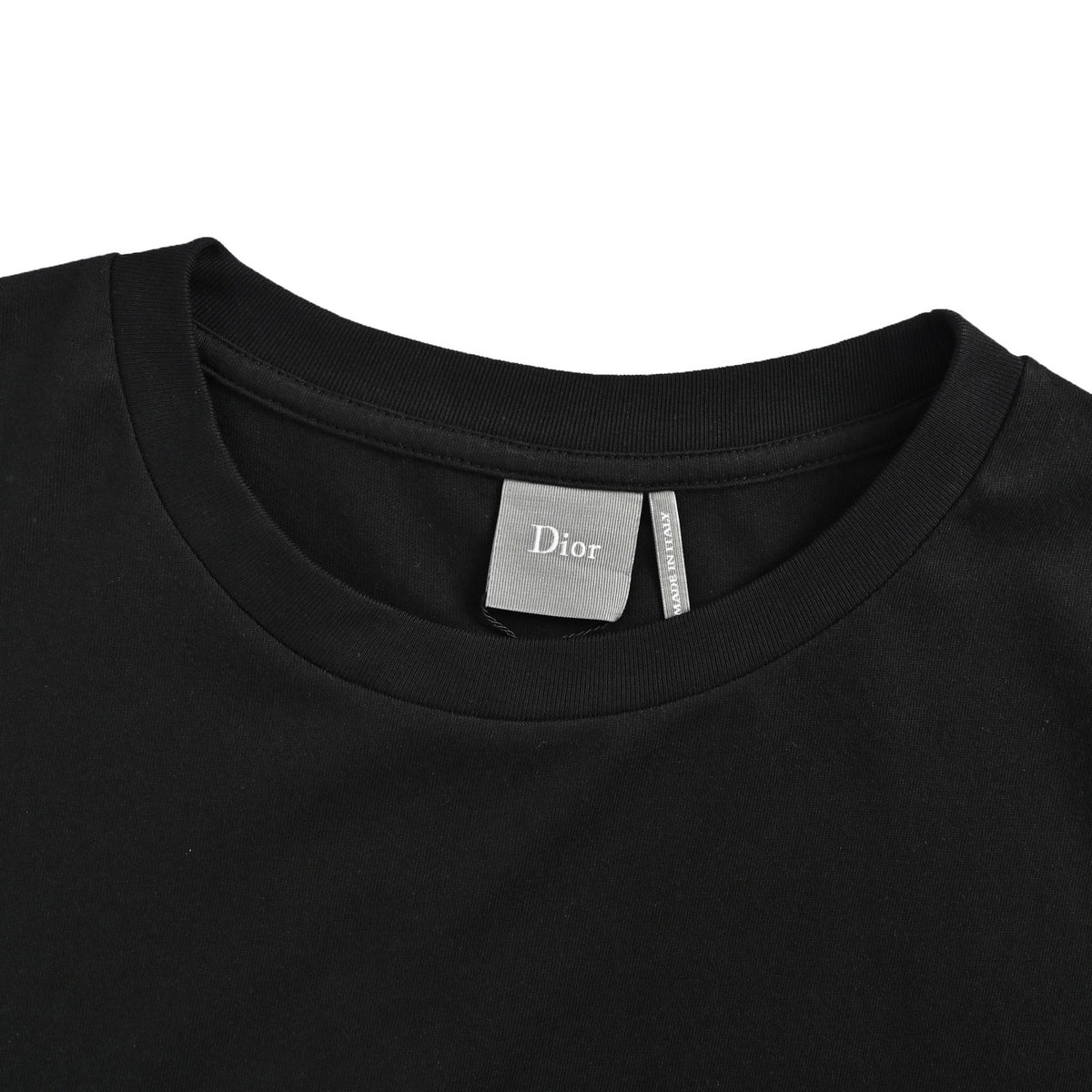 Dior plain letter embroidered short sleeves