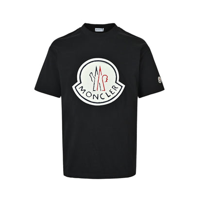 Moncler/muzzled towel embroidered logo short sleeves