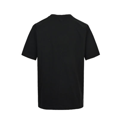 Gucci 26ss double G interlocking embroidered short sleeves