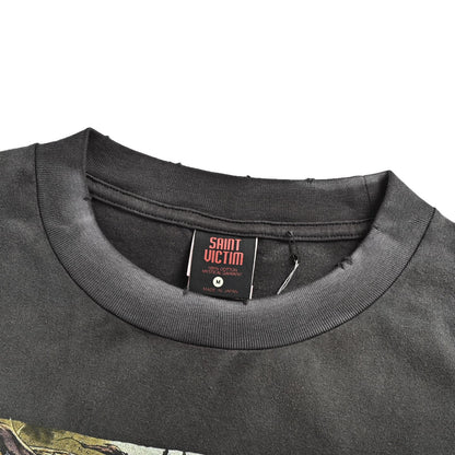 SAINT MICHAEL Death portrait print short sleeves