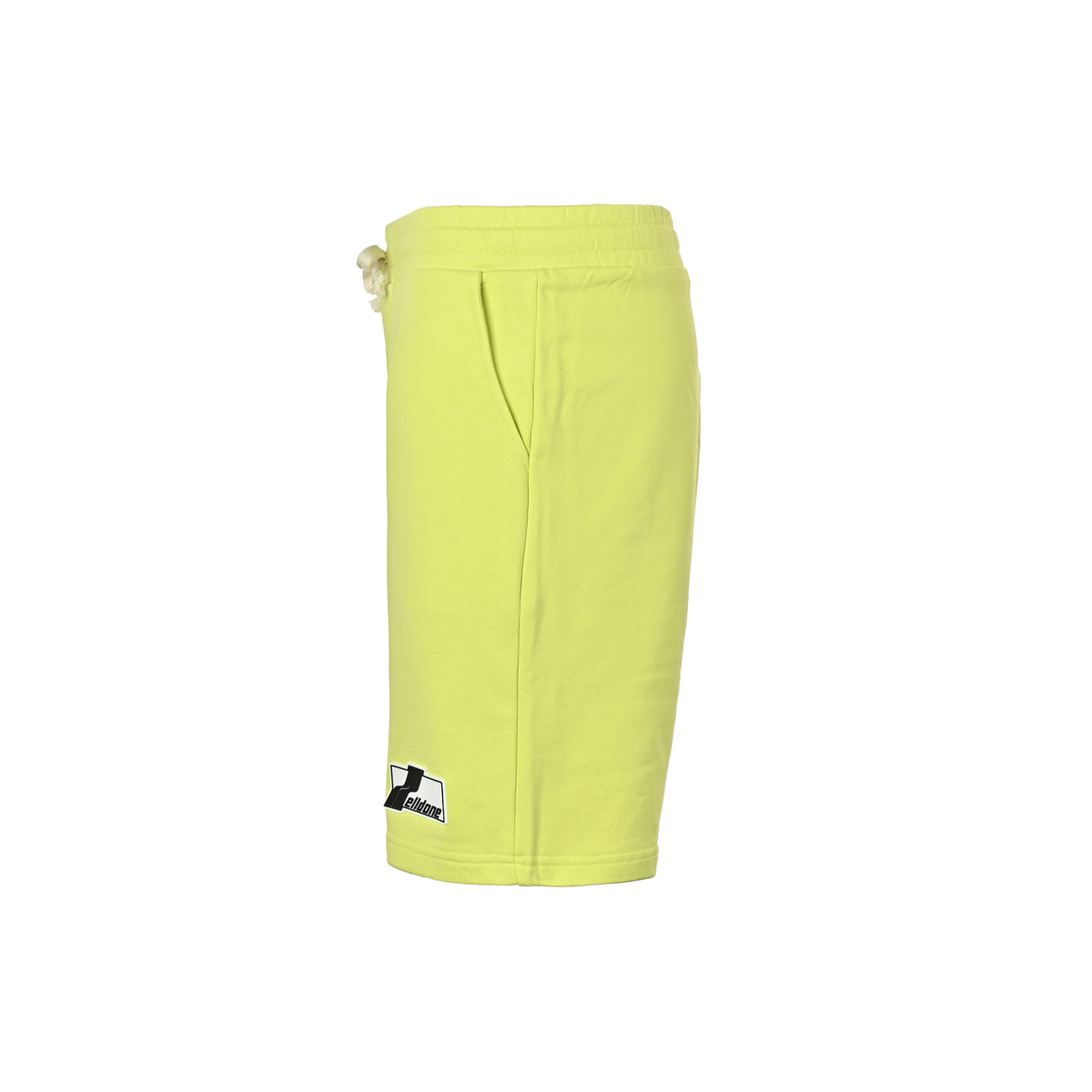 We11 Done silicone logo drawstring elastic shorts