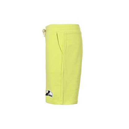 We11 Done silicone logo drawstring elastic shorts