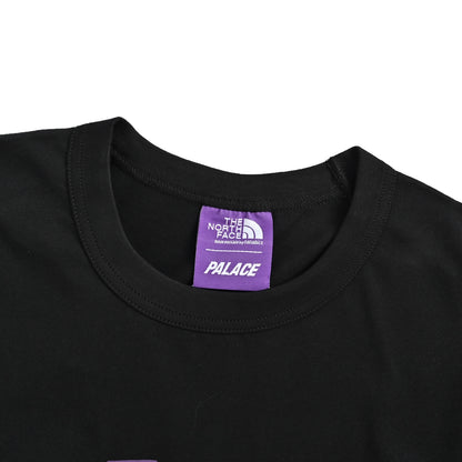 The North Face & PALACE jointly branded North Face purple label short sleeves