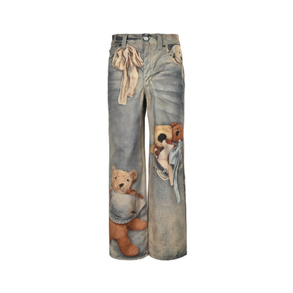 ACNE STUDIOS 1981M Teddy Bear Jeans