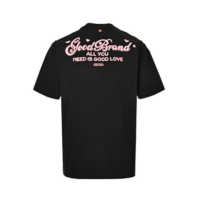 GOOD BRAND GB love cake print short sleeves