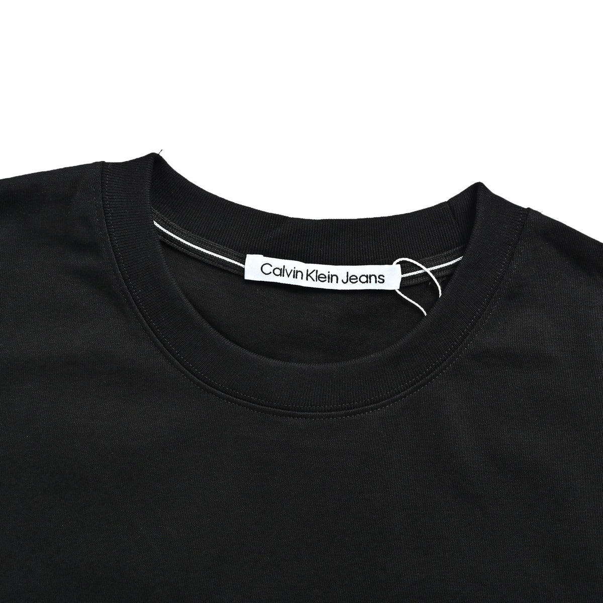 Calvin Klein CK 24ss round neck short sleeves with inkjet lettering on the back