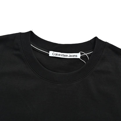 Calvin Klein CK 24ss round neck short sleeves with inkjet lettering on the back