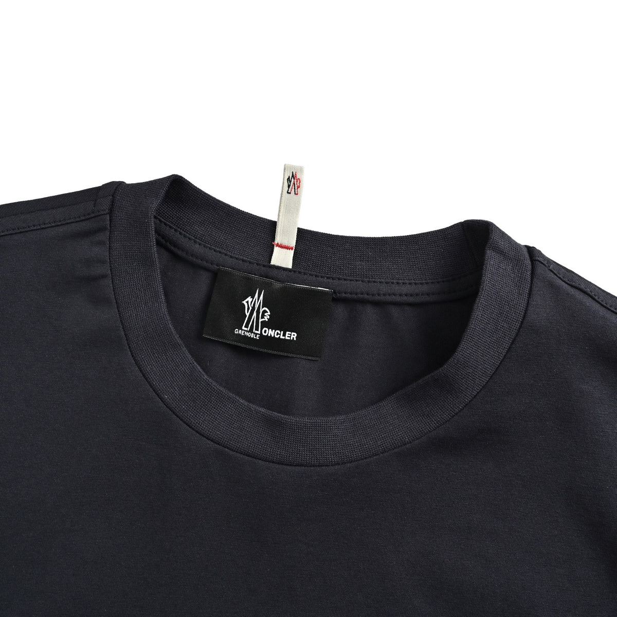 Moncler/Mask 26ss patch logo embroidered short sleeves
