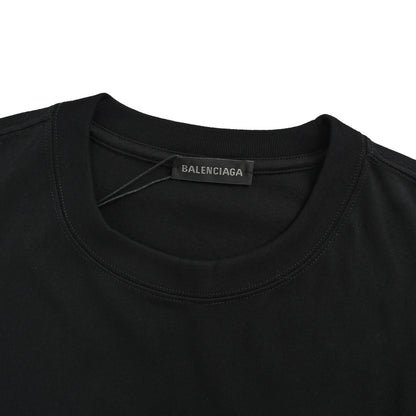 Balenciaga blurred cola print short sleeves