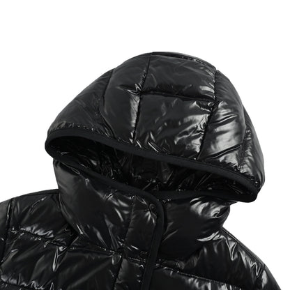 Moncler/Mongolian Barante Series Small Waist Belted Down Jacket