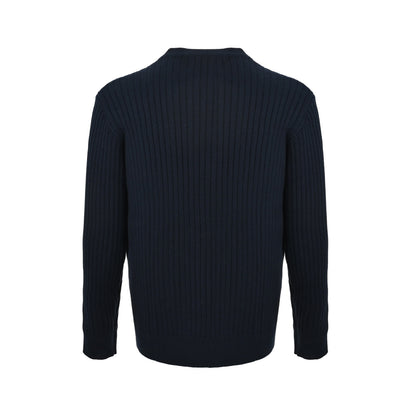 Gucci pocket embroidered red logo sweater