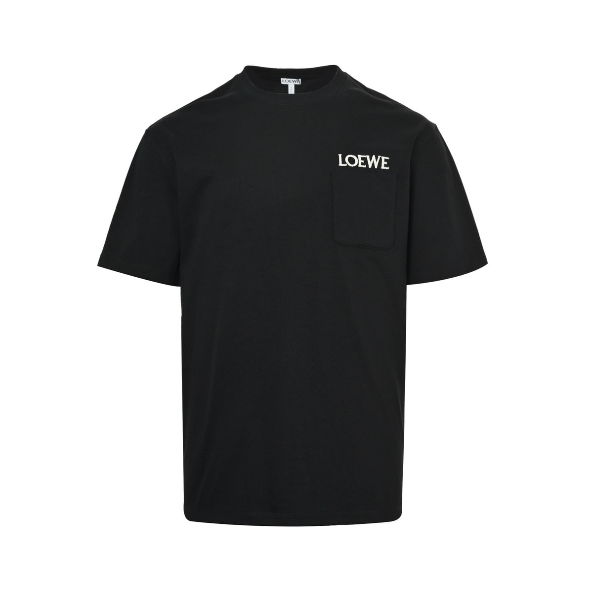 Loewe/Loewewe 26ss pocket embroidered logo short sleeves