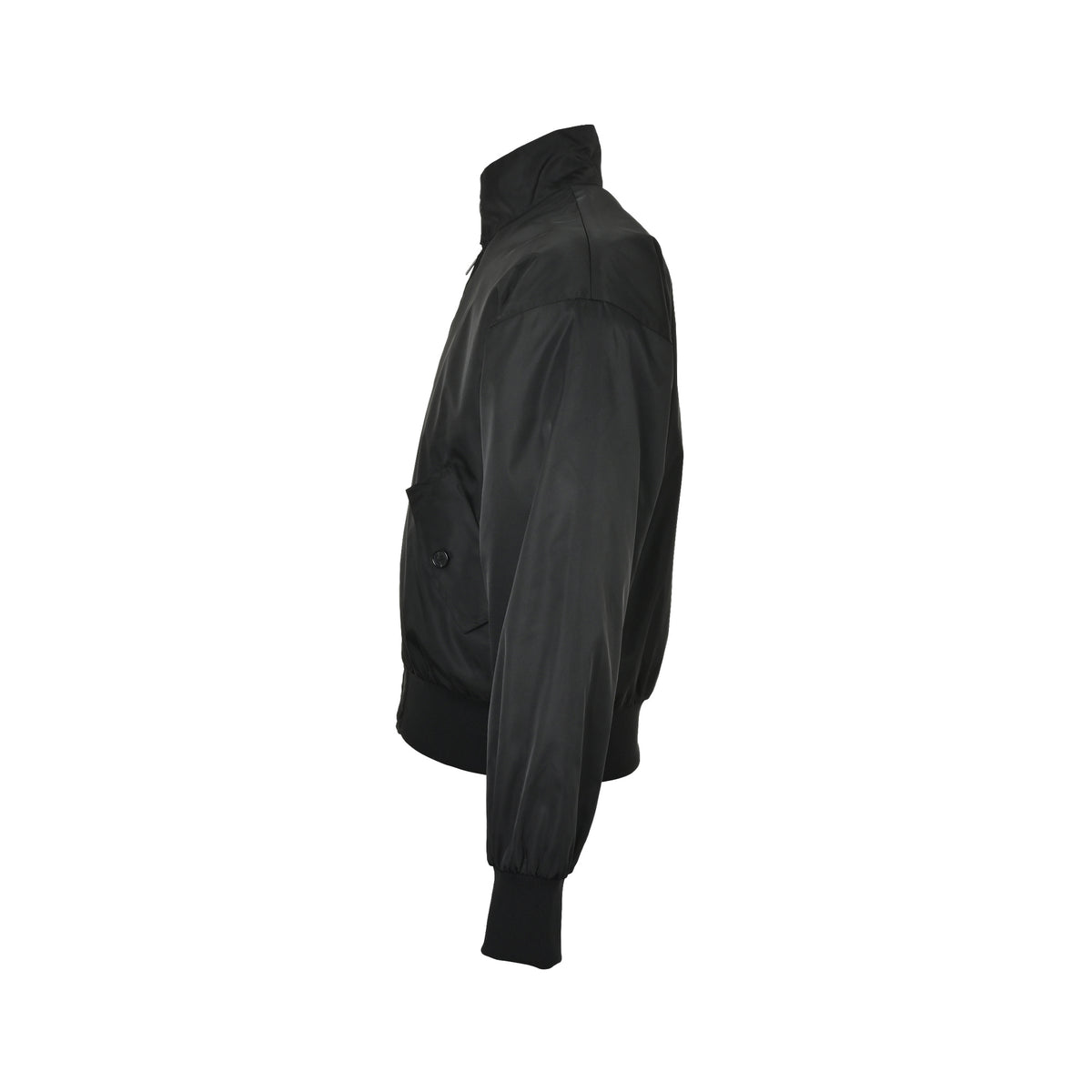 Prada Harrington bomber jacket with triangle logo on the back
