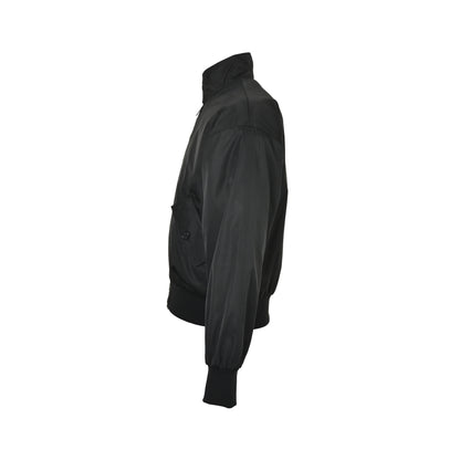 Prada Harrington bomber jacket with triangle logo on the back